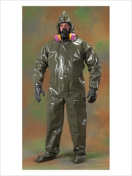 Picture of Tychem� LV Level B Coverall Attached Hood, Boots & Elastic Wrist