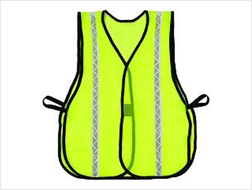 Picture of Value Lime Safety Vests �� Striping