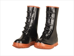 Picture of 14� 5-Buckle Black Rubber Overshoes