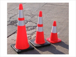 Picture of JBC� Orange Traffic Cones Reflective Collar