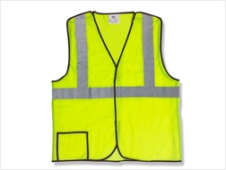 Picture of Class 2 Lime Mesh Breakaway Safety Vests