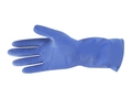 18-Mil Blue Flock Lined Latex Gloves