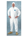 Tyvek� Disposable Coveralls Attached Hood, Elastic Wrist & Ankles