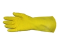 16-Mil Yellow Flock Lined Latex Gloves