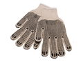 PVC Dotted Palm Mediumweight String Knit Gloves
