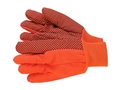 18-Oz. Hi-Vis PVC Dots Cotton Gloves