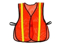 Value Orange Safety Vests �� Striping