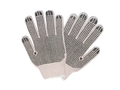 PVC Dotted Palm Standard Weight String Knit Gloves