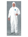 Tyvek� Disposable Coveralls Attached Hood, Boots & Elastic Wrist