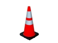 Fluorescent Orange and Lime Green Cones