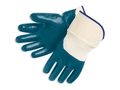 Nitrile Palm Coated Safety Cuff HD Gloves