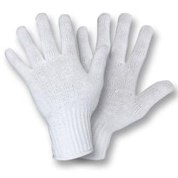 Picture of Standard Weight Bleached White String Knit Gloves