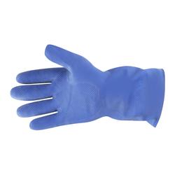 Picture of 18-Mil Blue Flock Lined Latex Gloves