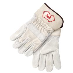 Picture of Jolt Shoulder Split Leather Palm Work Glove Rubberized Cuff