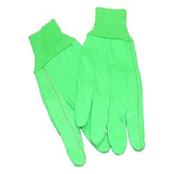 Picture of Hi-Vis Double Palm Cotton/Poly Gloves 18 oz.