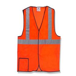 Picture of Class 2 Orange Mesh Breakaway Safety Vests