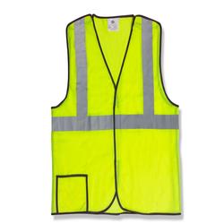 Picture of Class 2 Lime Mesh Breakaway Safety Vests