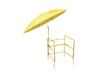 Allegro® Umbrellas And  Metal Stand