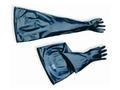 Butyl, Hypalon and Neoprene Dry Box Gloves
