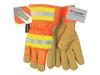 Luminator Grain Pigskin Fleeced Lined Leather Palm Gloves